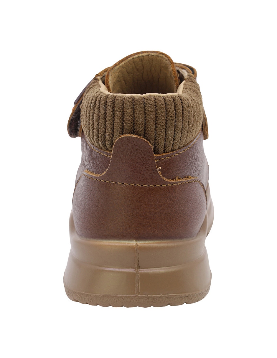 Bota de piel para niño