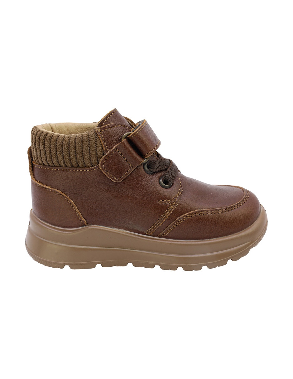 Bota de piel para niño