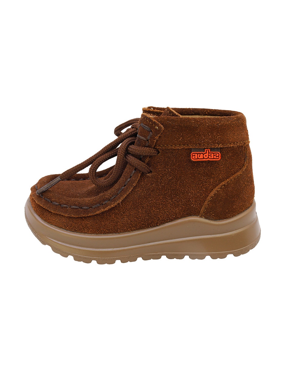 Bota de piel para niño