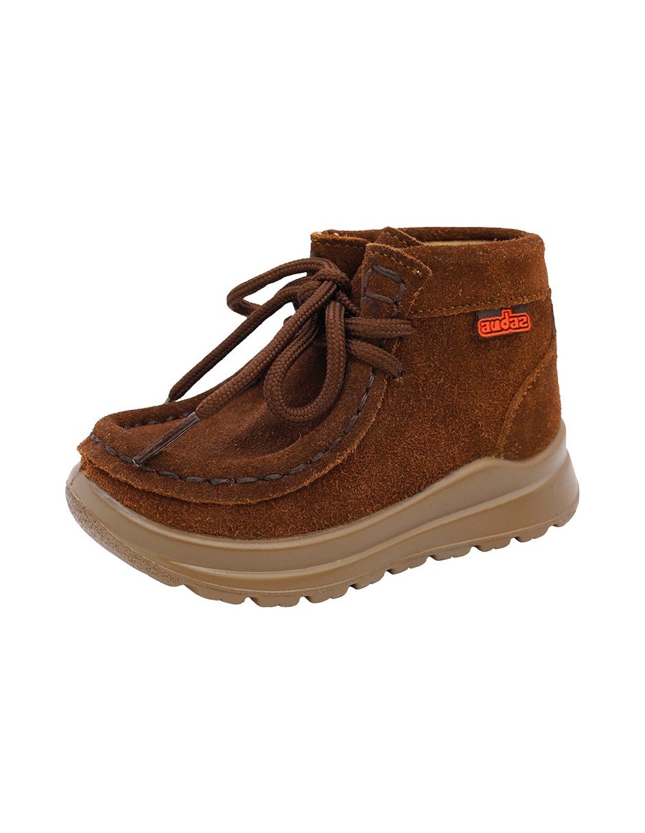 Bota de piel para niño