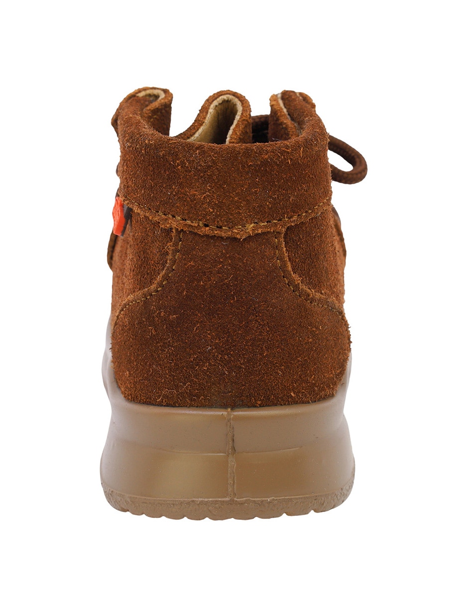 Bota de piel para niño