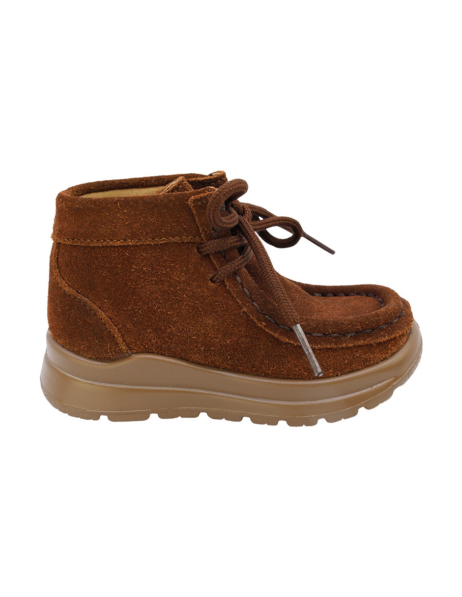 Bota de piel para niño