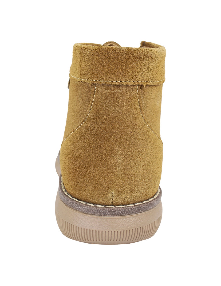 Bota de piel para niño