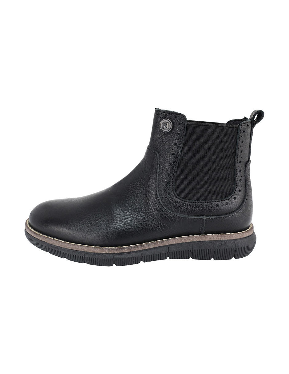 Bota de piel para niño