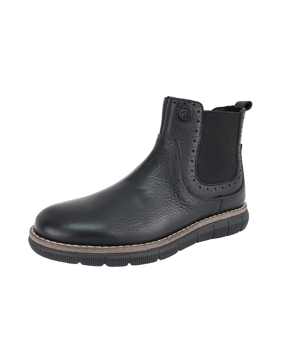 Bota de piel para niño