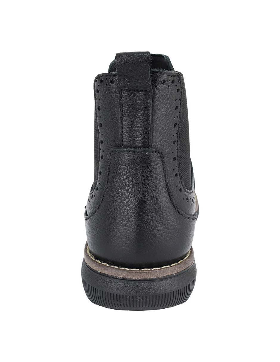 Bota de piel para niño
