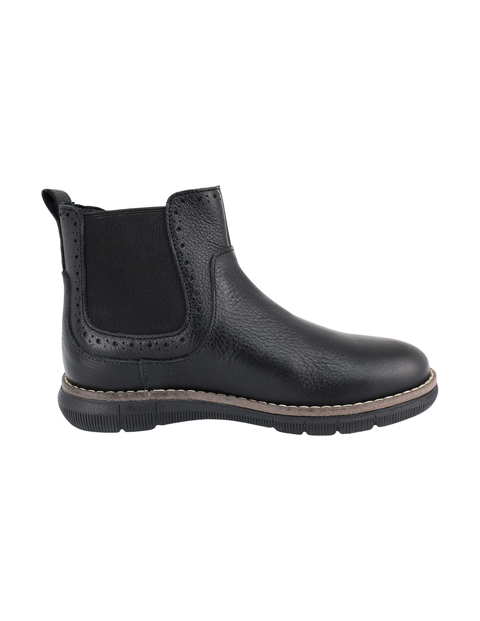 Bota de piel para niño