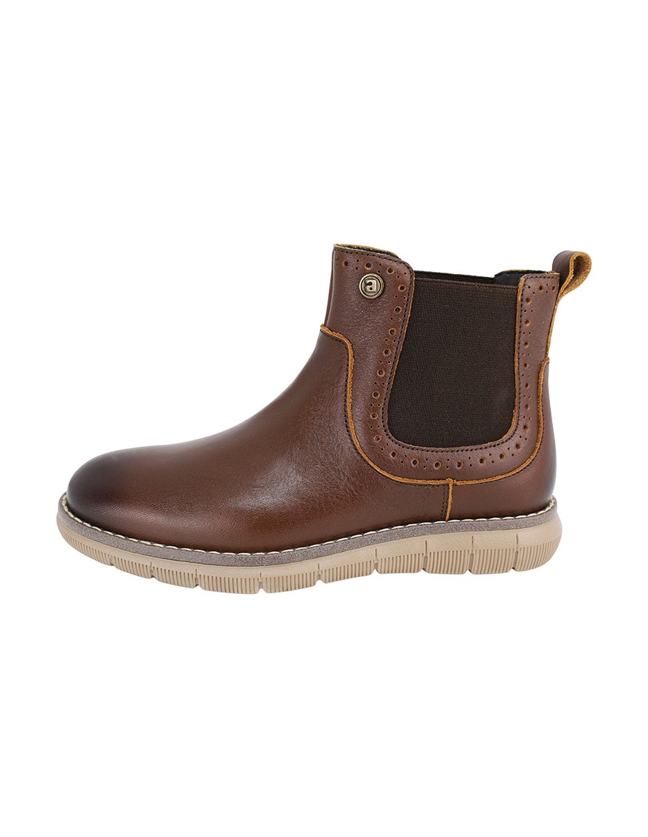 Bota de piel para niño