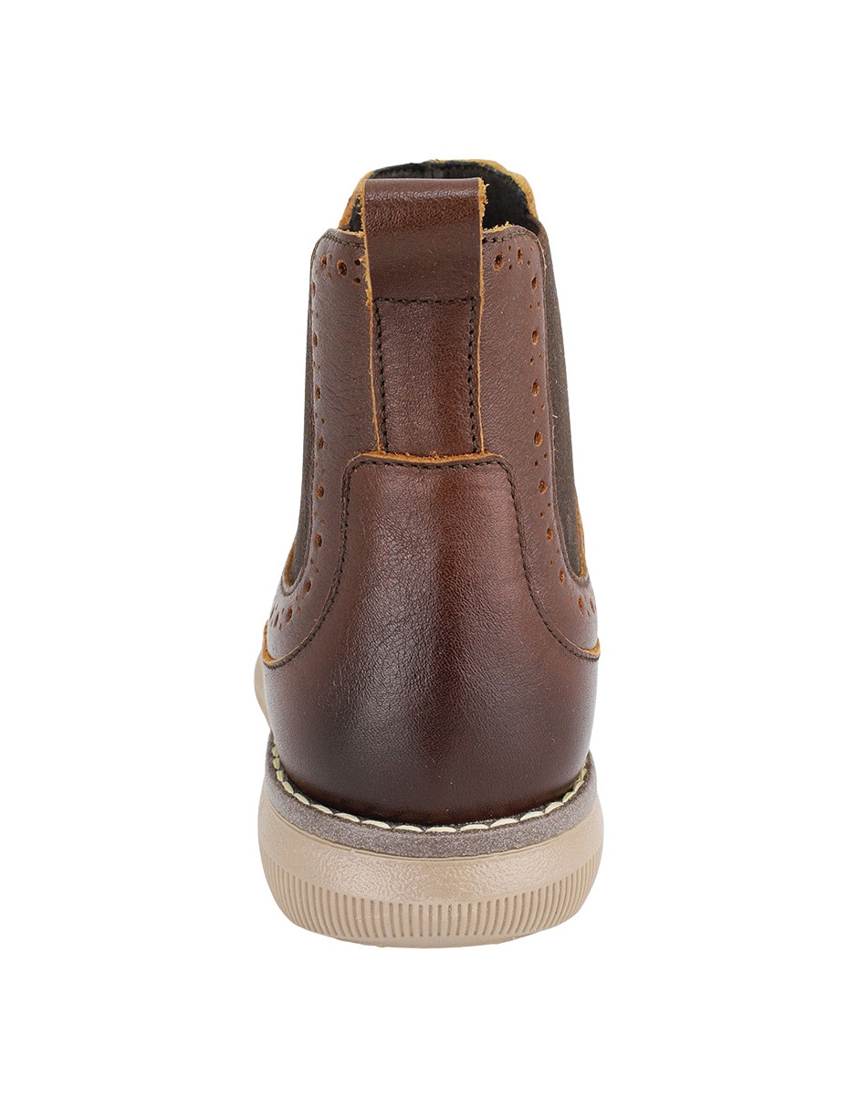 Bota de piel para niño