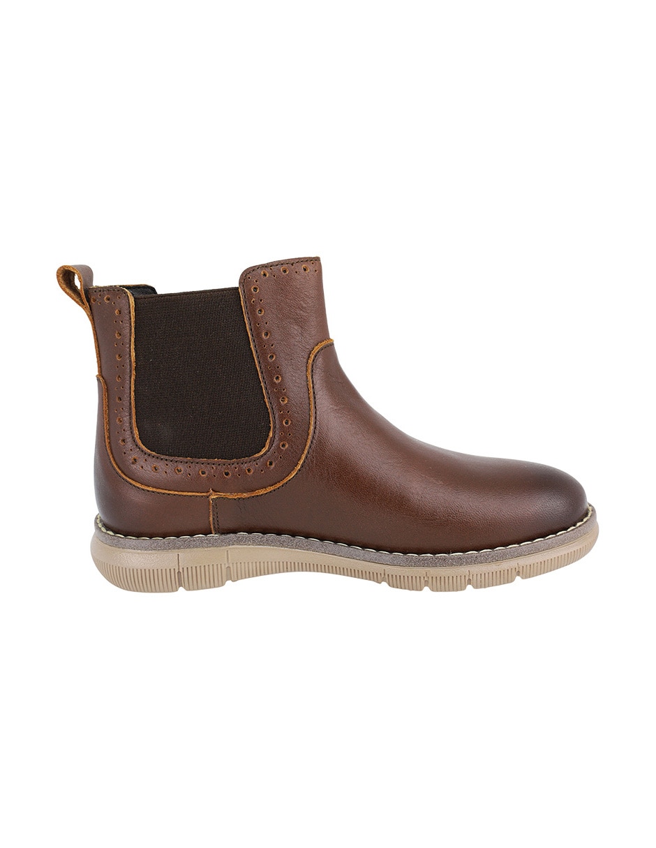 Bota de piel para niño