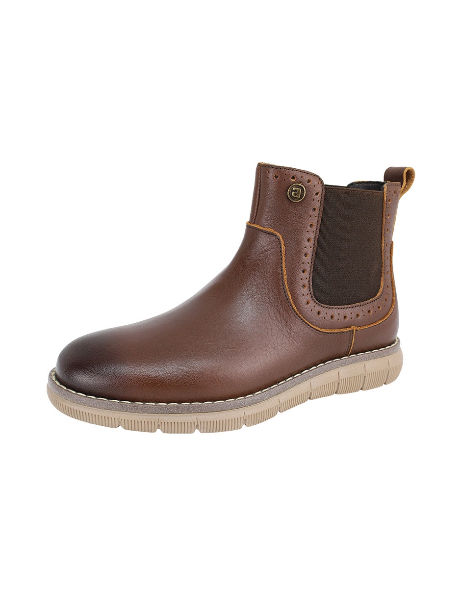 Bota de piel para niño