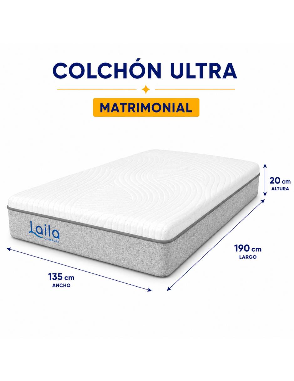 Colchón en caja ultra + protector 5