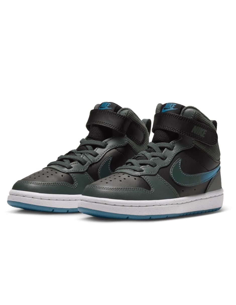 Tenis para niño Court Borough Mid 2 Fade 3