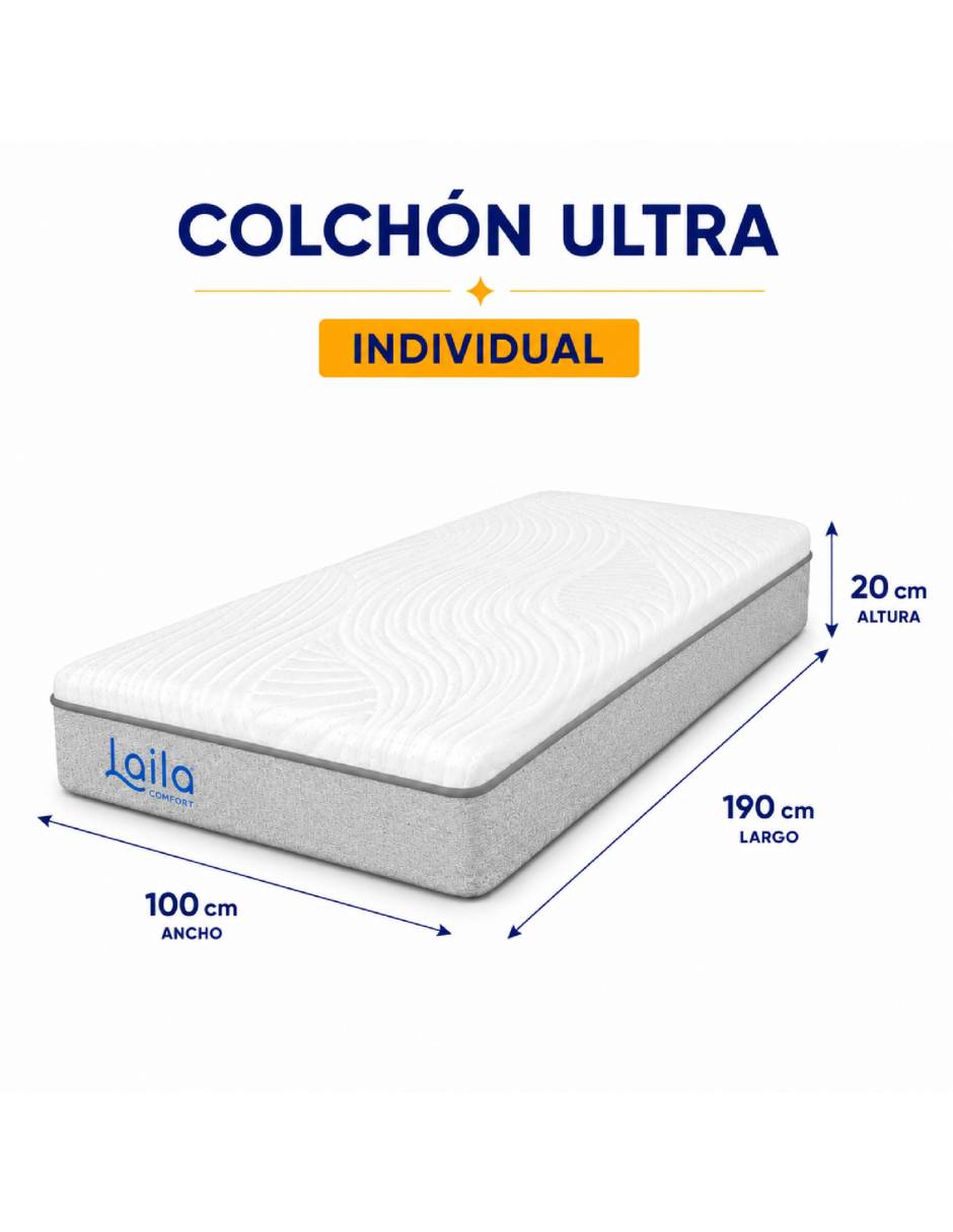 Colchón en caja ultra + protector 5