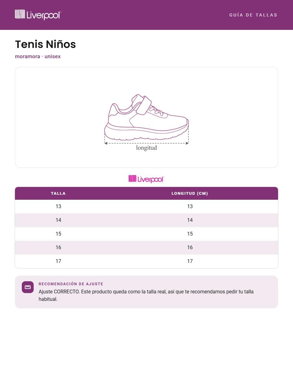 Tenis para niño