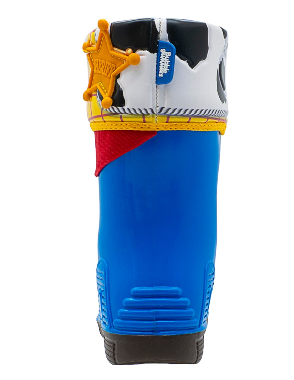 Bota de lluvia waterproof sheriff woody para niño 6