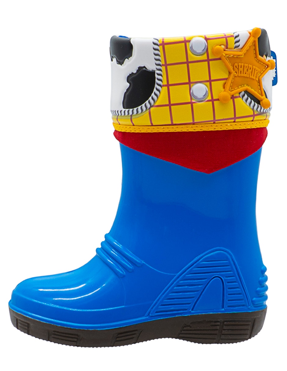 Bota de lluvia waterproof sheriff woody para niño 5