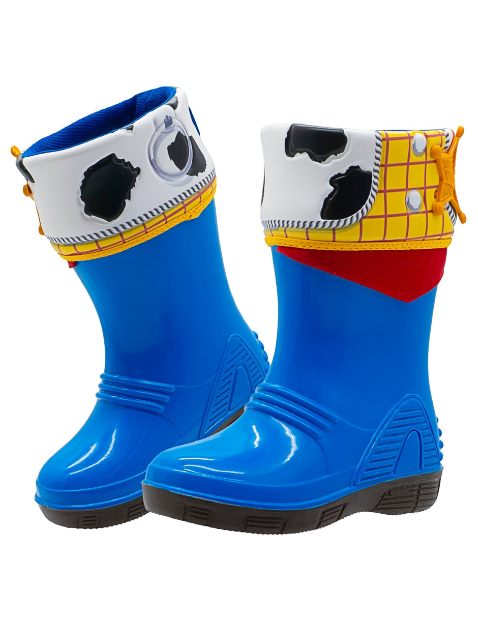 Bota de lluvia waterproof sheriff woody para niño