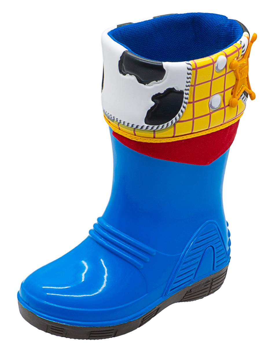 Bota de lluvia waterproof sheriff woody para niño