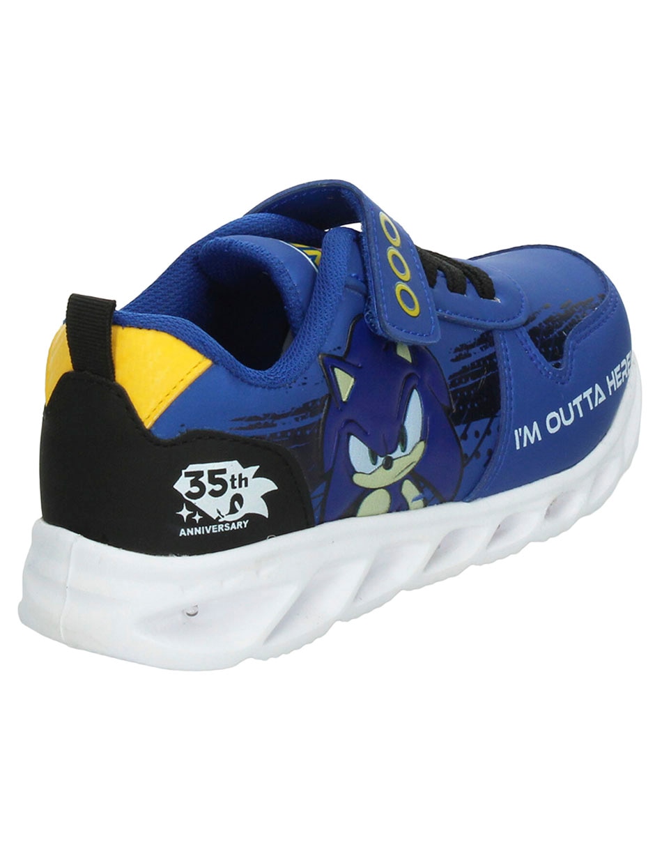 Tenis para niño sonic 8