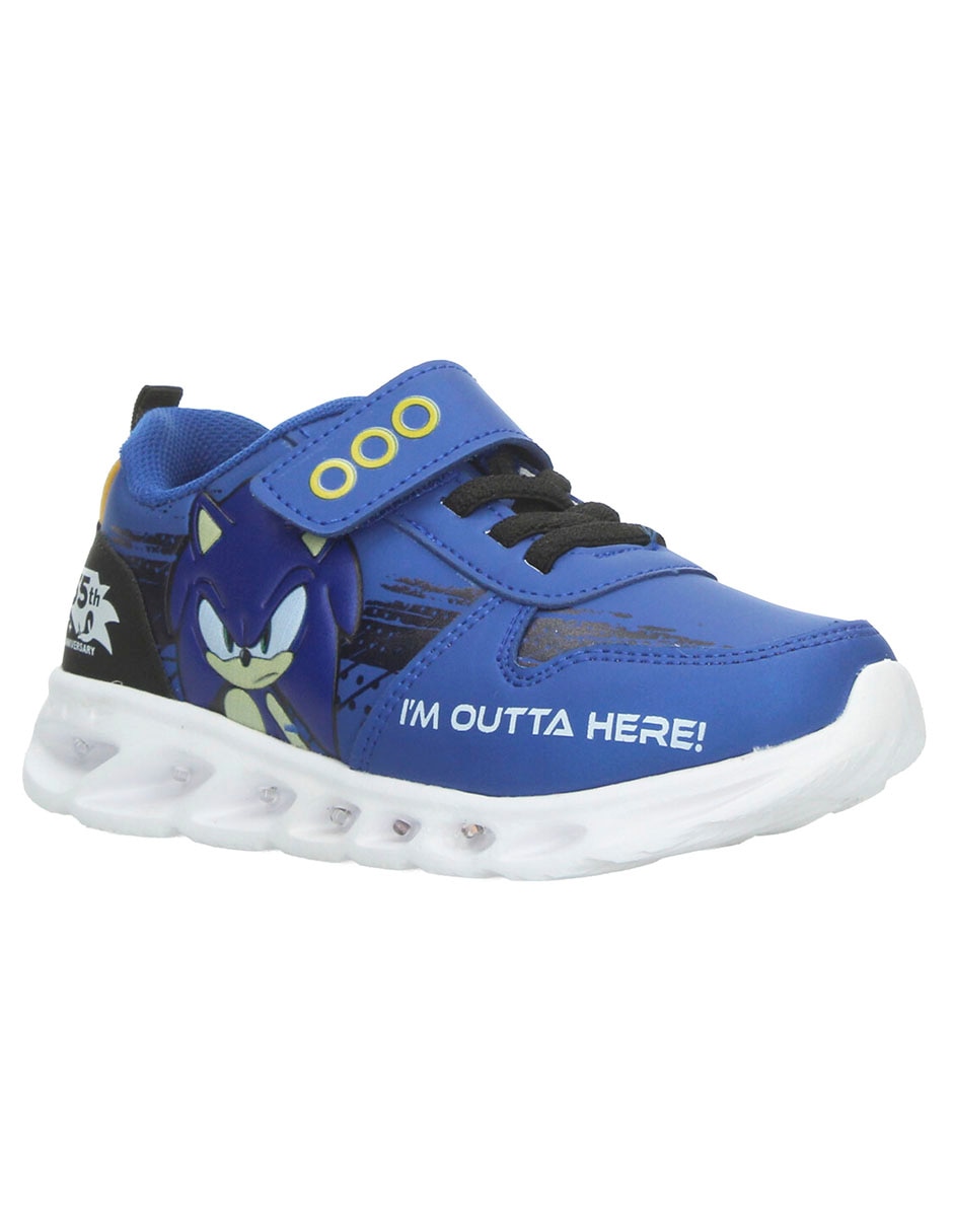 Tenis para niño sonic