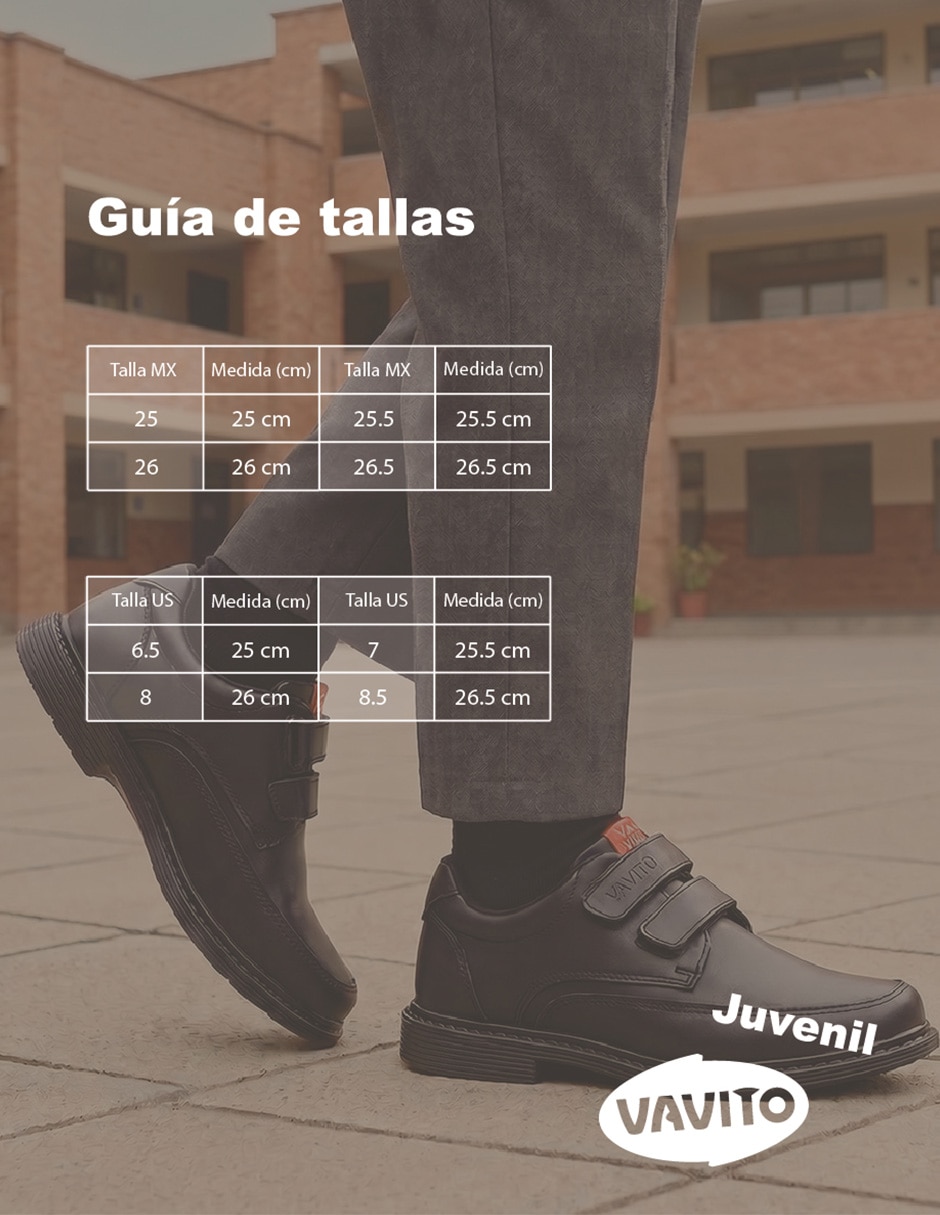 Zapato Back to school de Piel para Niños grandes Niño 9