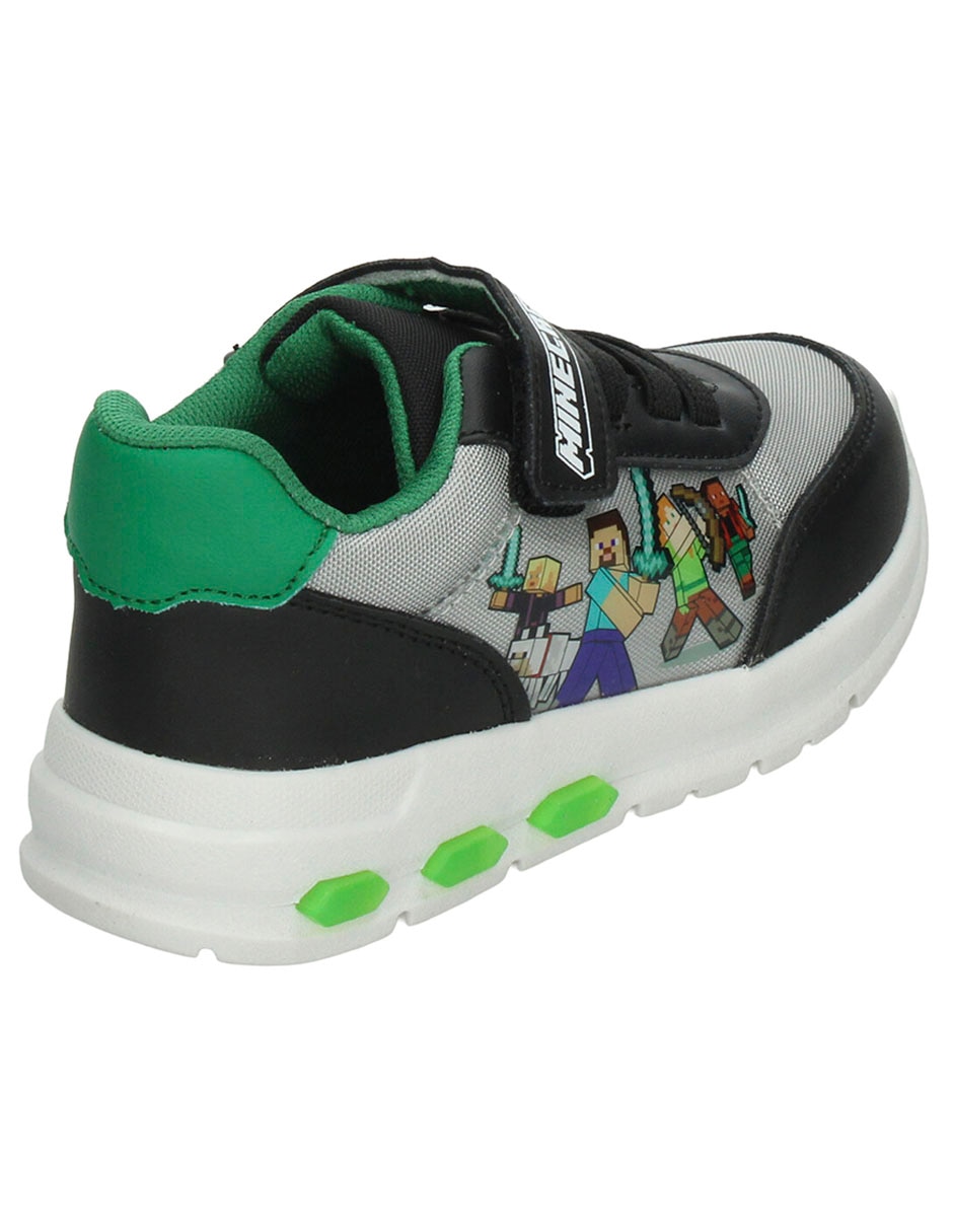 Tenis para niño minecraft 2