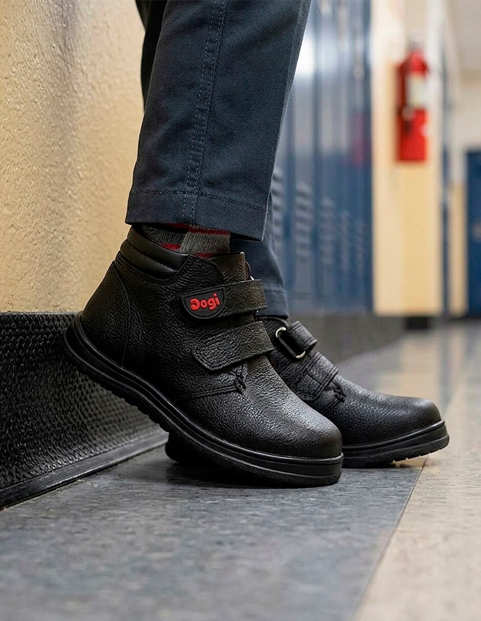 Zapato Back To School de Piel para Infantil / Niños grandes Niño