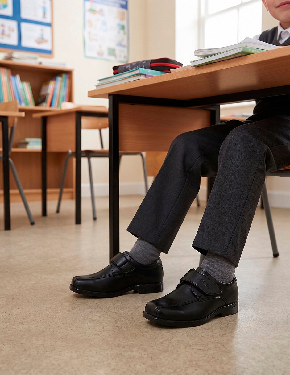 Zapato Back To School de Piel para Infantil / Niños grandes Niño 5