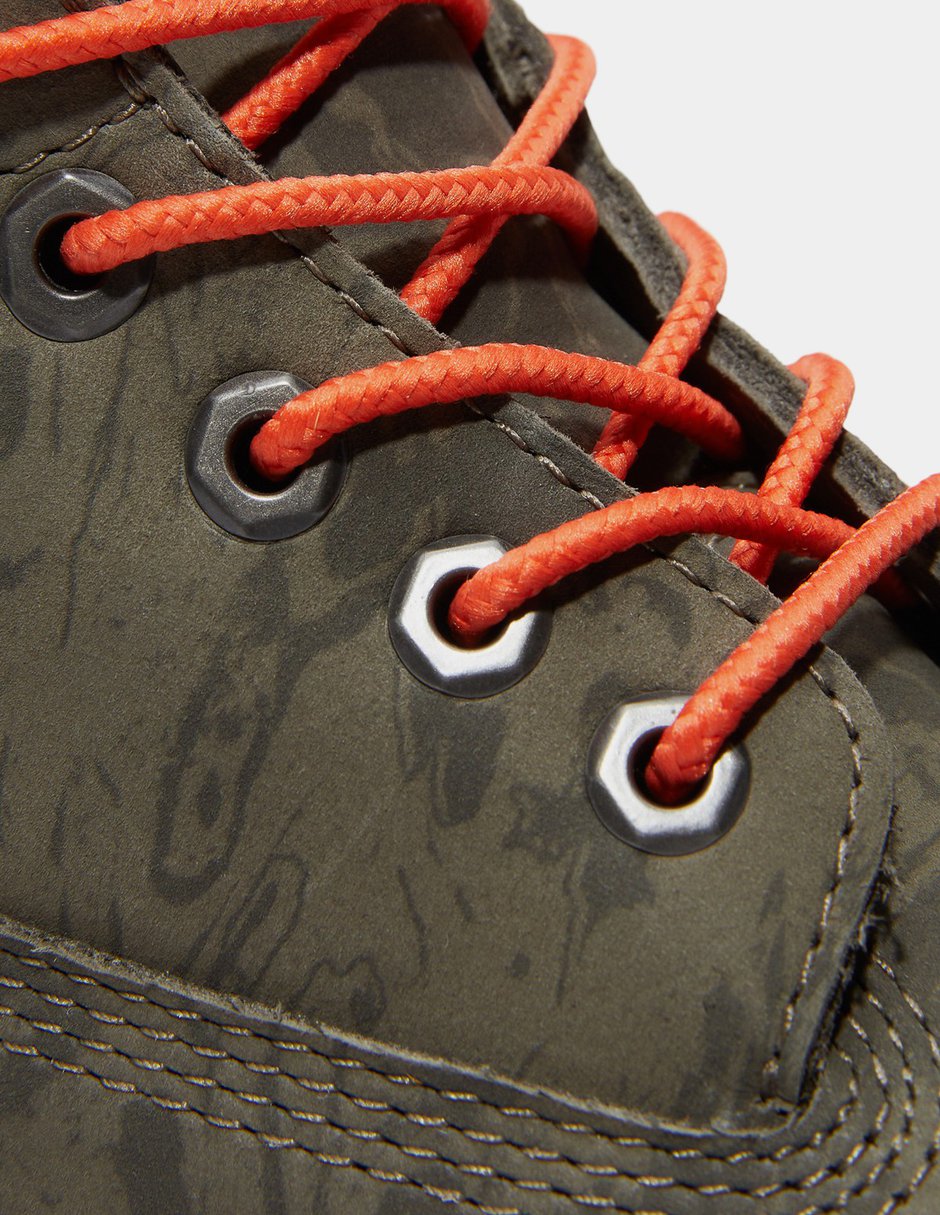 Bota de piel(si aplica) Botas impermeables Timberland® Premium de 6 pulgadas para niño Verde TB0A5RKGAKA No aplica para Infantil Unisex 7