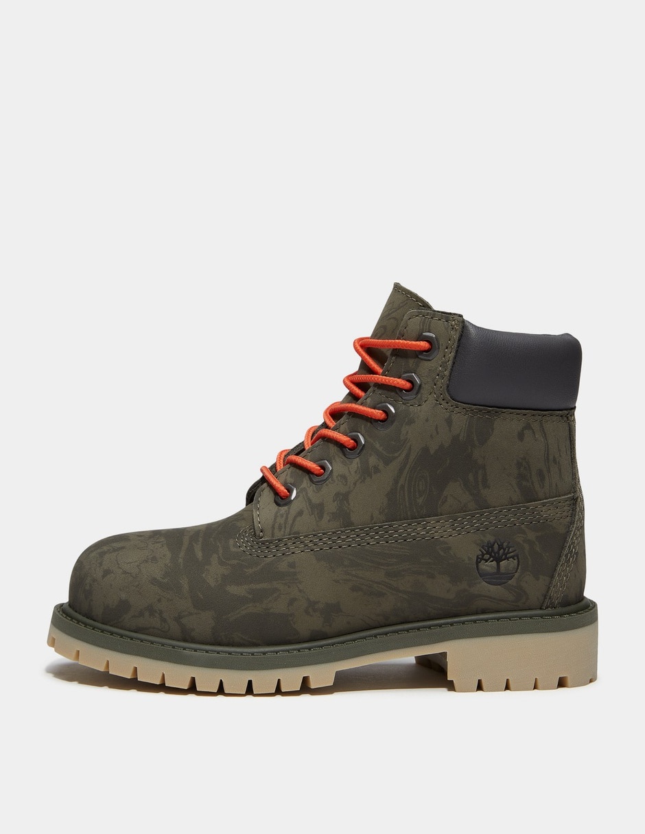 Bota de piel(si aplica) Botas impermeables Timberland® Premium de 6 pulgadas para niño Verde TB0A5RKGAKA No aplica para Infantil Unisex 8
