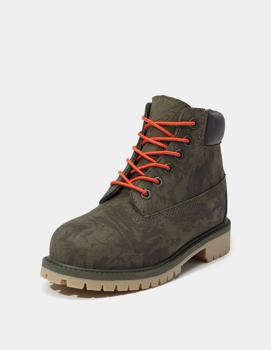 Bota de piel(si aplica) Botas impermeables Timberland® Premium de 6 pulgadas para niño Verde TB0A5RKGAKA No aplica para Infantil Unisex 9