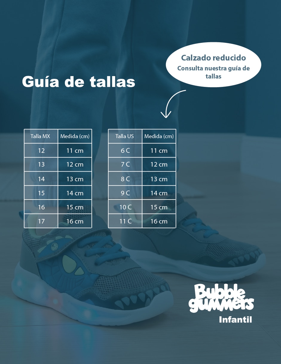 Tenis (aa57) para niño for lights 8