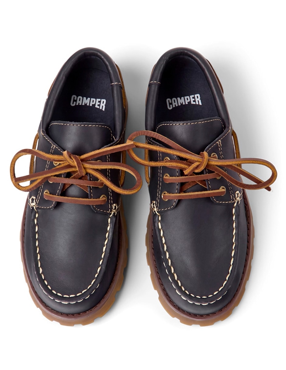 Zapato compas kids de piel para niño 3