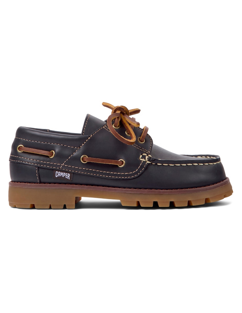 Zapato compas kids de piel para niño 5