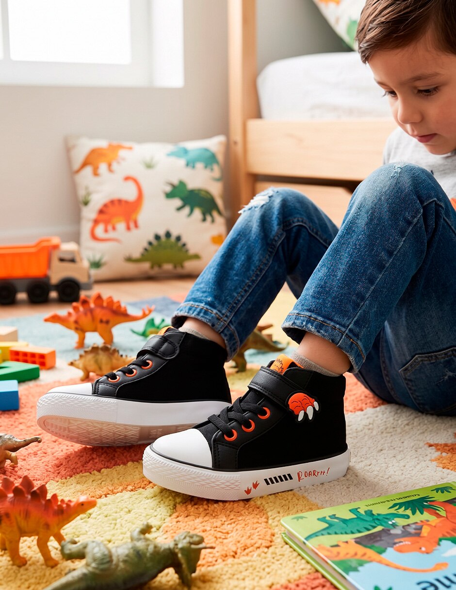 Tenis para niño trendy dinosaurio 7