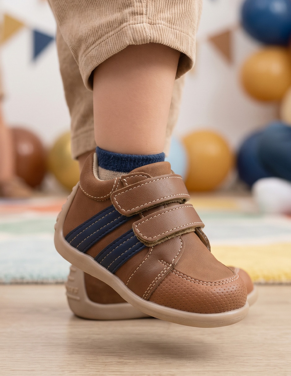 Zapato casual de piel para niño 4