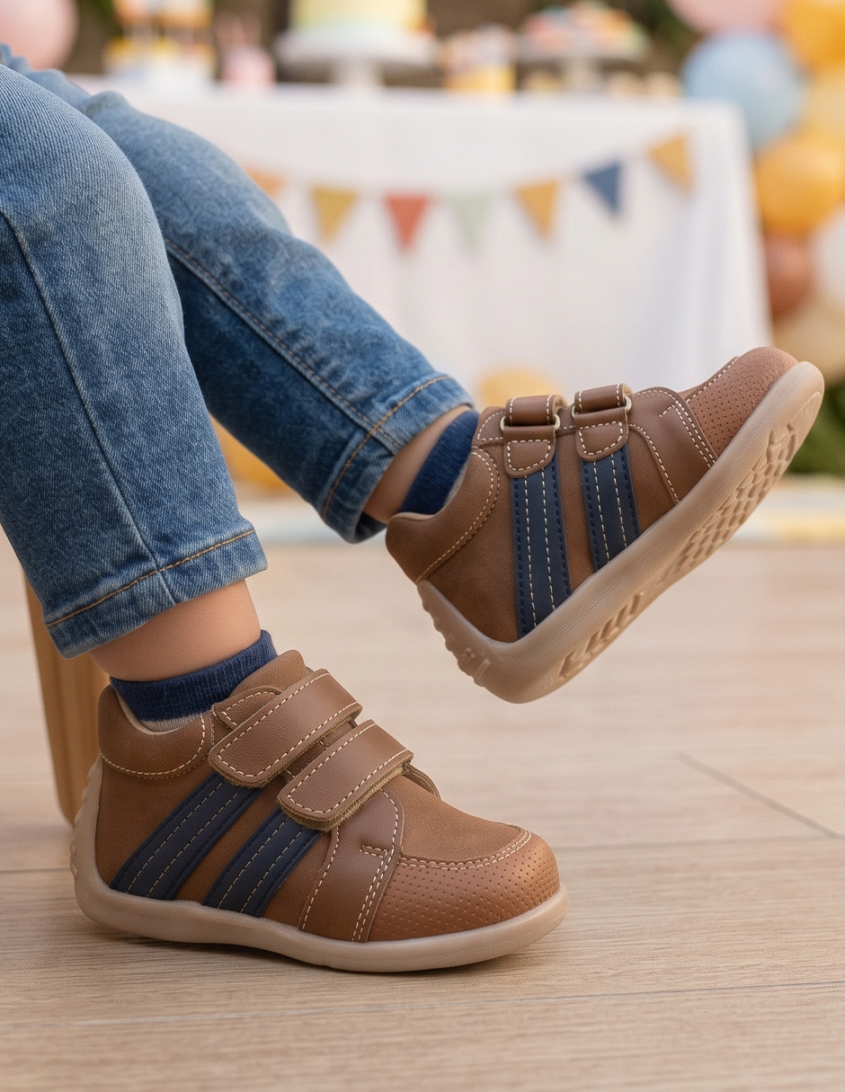 Zapato casual de piel para niño 6