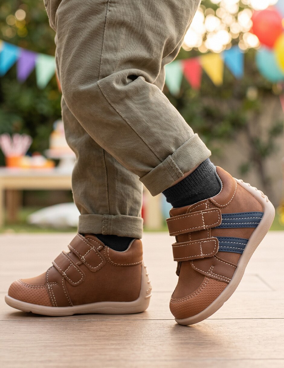 Zapato casual de piel para niño 7