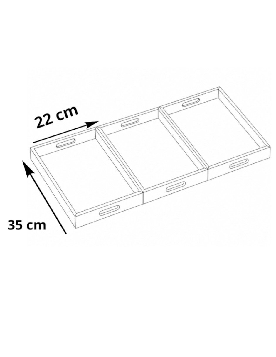 Set de charola organizadora 5